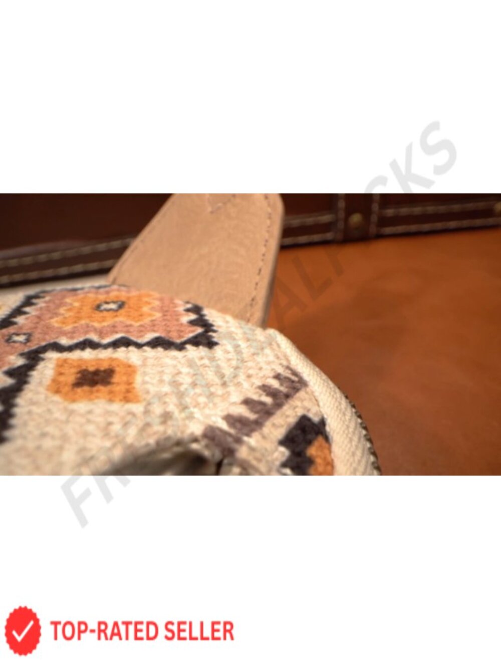 Wrangler Aztec Sling Crossbody Bag with Keychain Wallet Set - Picture 6 of 6